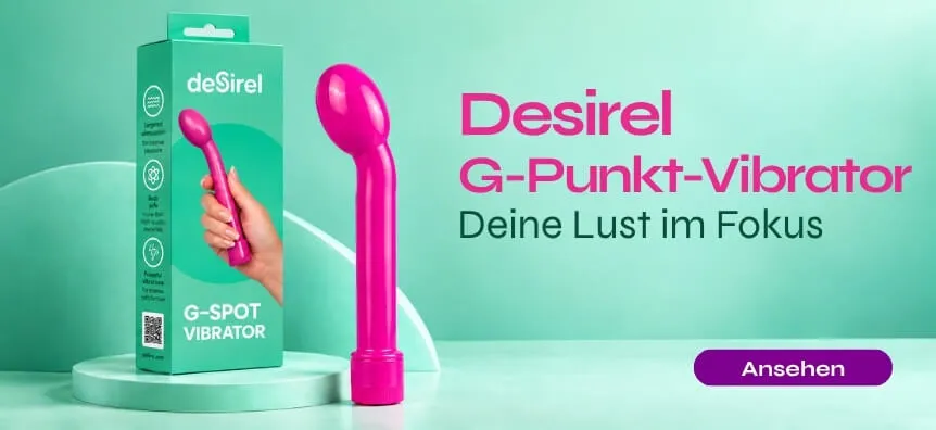Neuer gebogener Desirel G-Punkt-Vibrator für gezielte Lust | Sexshop Deutschland Desirel.de