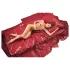 Lackbettlaken - 200x230cm (rot)
