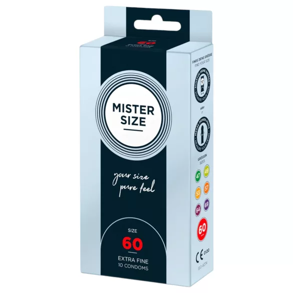 Mister Size dünnes Kondom - 60mm (10er Pack)