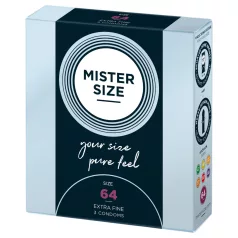 Mister Size dünnes Kondom - 64mm (3 Stk.)