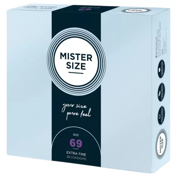 Mister Size dünnes Kondom - 69mm (36 Stk.)