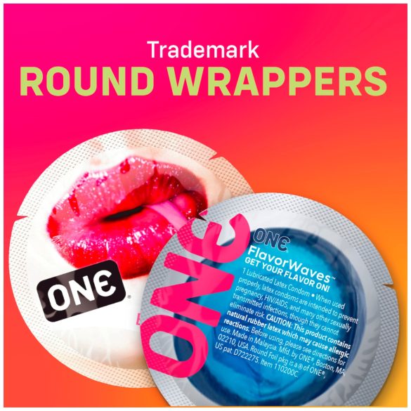 ONE Flavor Waves - Aromatisierte Kondome - Gemischt (12 Stk)