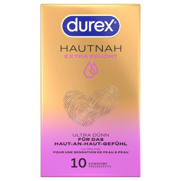 Durex Hautnah - extra gleitfähiges Kondom (10 Stk)