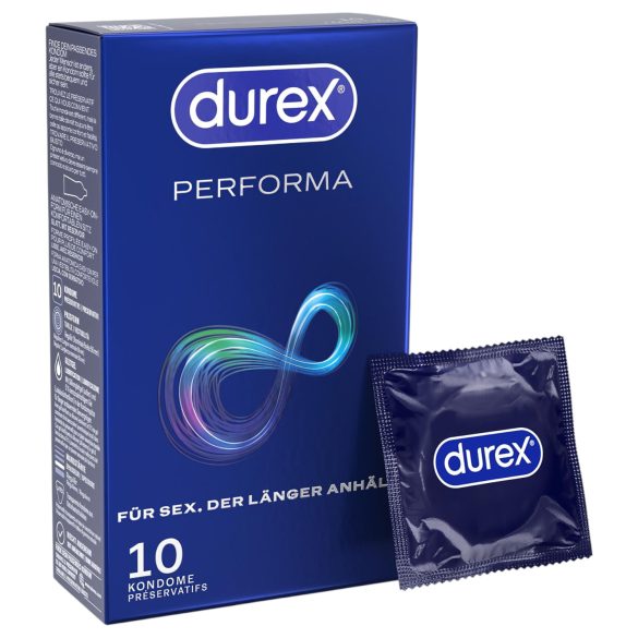 Durex Performa - Verzögerungs-Kondome (10 Stück)