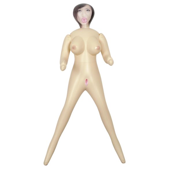 Kuschelnde Mayumi Liebespuppe