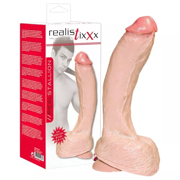 realistixxx Giant - extra großer Dildo (naturfarben)