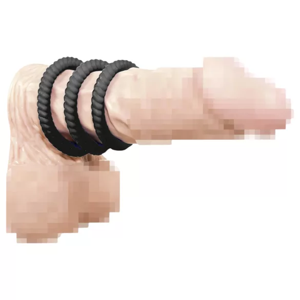 You2Toys - Lust Penisring-Trio - Schwarz