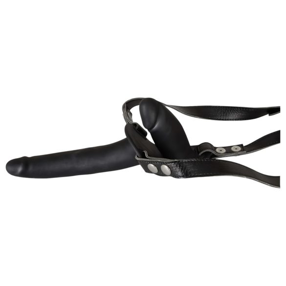 You2Toys - Strap-On Silikon-Duo (schwarz)