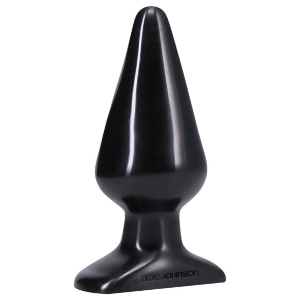 Doc Johnson klassischer großer Analplug - schwarz (14,5 cm)