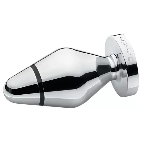 mystim Little John - kleiner Elektro-Analplug (silber)