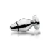 mystim Little John - kleiner Elektro Analplug (silber)