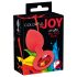 Colorful JOY - Silikon Analplug - klein (rot)