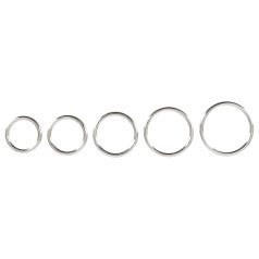 Bad Kitty - Metall Penisring Set (5-tlg)