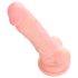 Medical - medizinischer Silikon-Dildo (18cm) - natur