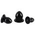 You2Toys - Dehnungs Plug Set - Anal-Plug Set - 3er (schwarz)