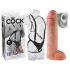 King Cock Strap-on 11 - 28cm Hollow Dildo mit Geschirr