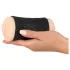 Nature Skin - Naturale Haut P & A Masturbator (Natur-Schwarz)