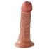 King Cock 6 Dildo (15 cm) - braun
