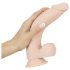 Nature Skin - Saugnapf Dildo naturgetreu (mittelgroß)