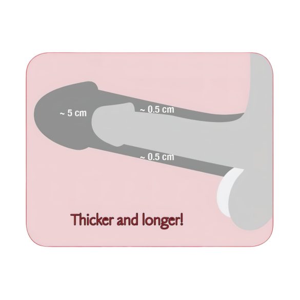 Nature Skin - Verlängerungshülle mit Erektionsring