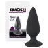 Black Velvet Heavy - 75g Anal Plug (schwarz)