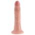 King Cock 7 Dildo (18 cm) - Naturfarben