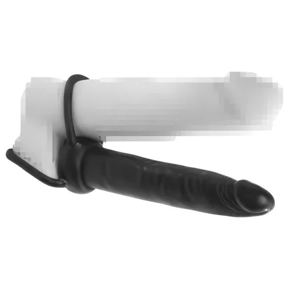 analfantasy Double Trouble - Analdildo zum Anschnallen (Schwarz)