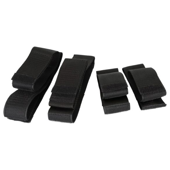 Bad Kitty - Hand- und Fußbindung Set (schwarz)