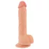 realistixxx - lebensechter Dildo mit Saugnapf (22 cm, hautfarben)