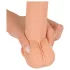 realistixxx - lebensechter Dildo mit Saugnapf (22 cm, hautfarben)