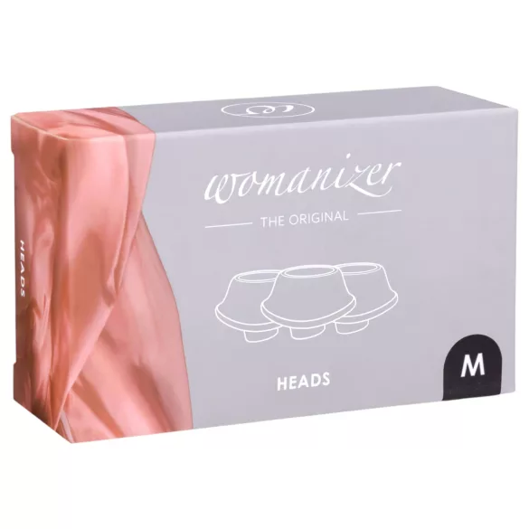 Womanizer Premium M - Ersatz-Saugkranz Set - Schwarz (3 Stk)