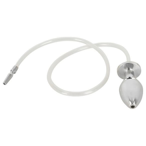 Piss to Ass Plug - Hohler Analplug mit Harnröhrendehner