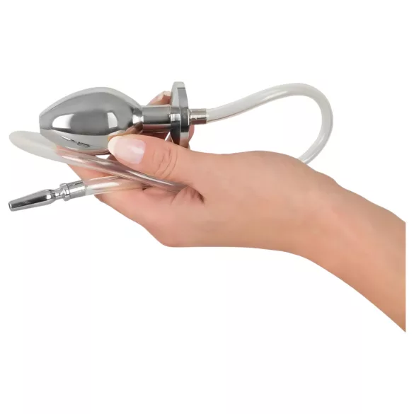 You2Toys - Piss to Ass Plug - hohler Analplug mit Harnröhrendehner