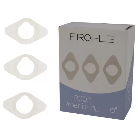 Fröhle LR002 - Medizinisches Penisring-Set (3 Stk)