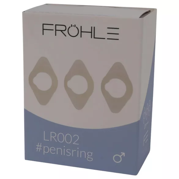 Fröhle LR002 - Medizinisches Penisring-Set (3 Stk)