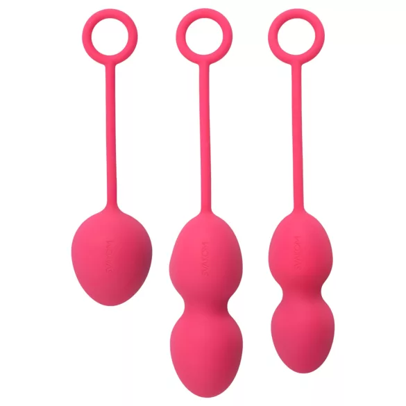 Svakom Nova - 3-teiliges Kegelball-Set (rot)