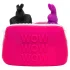 Happyrabbit - Sexspielzeug-Necessaire (pink) - klein