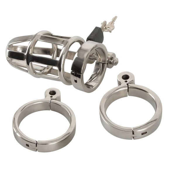 You2Toys Chastity Cage: Metall Peniskäfig mit Schloss