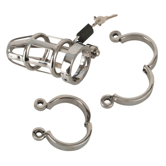You2Toys Chastity Cage: Metall Peniskäfig mit Schloss