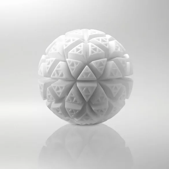 TENGA GEO - wellenförmiger Masturbator (Glacier)