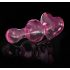 Icicles No. 75 - Herz-Glas-Analplug (pink)