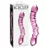 Icicles No. 55 - Doppelseitiger G-Punkt Glasdildo (Pink)