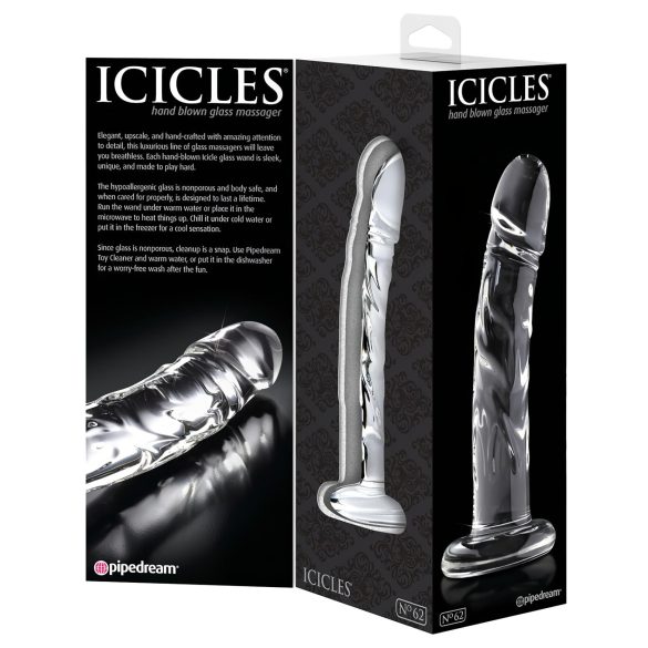 Icicles No. 62 - Penisglas-Dildo (transparent)