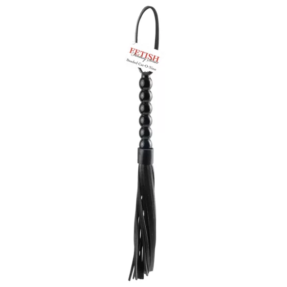 Fetish Fantasy - Perlen-Peitsche (Schwarz)