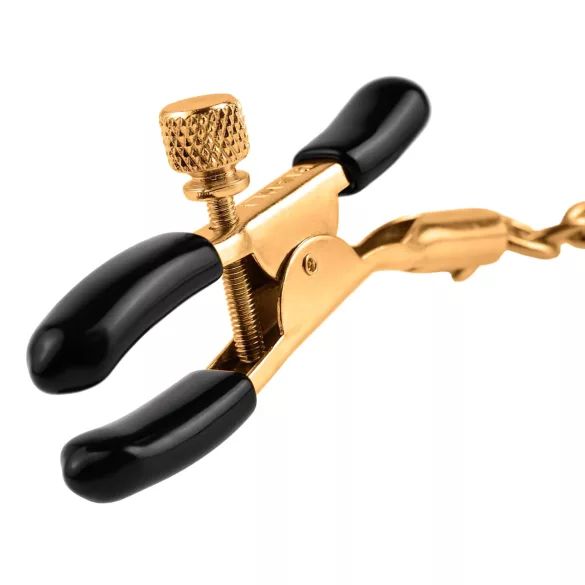 Pipedream Fetish Fantasy Gold - Brustwarzenklemmen (gold)