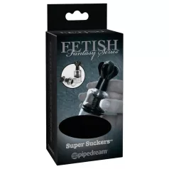   Fetish Super Suckers - Nippelsaugerpumpe (schwarz-transparent)