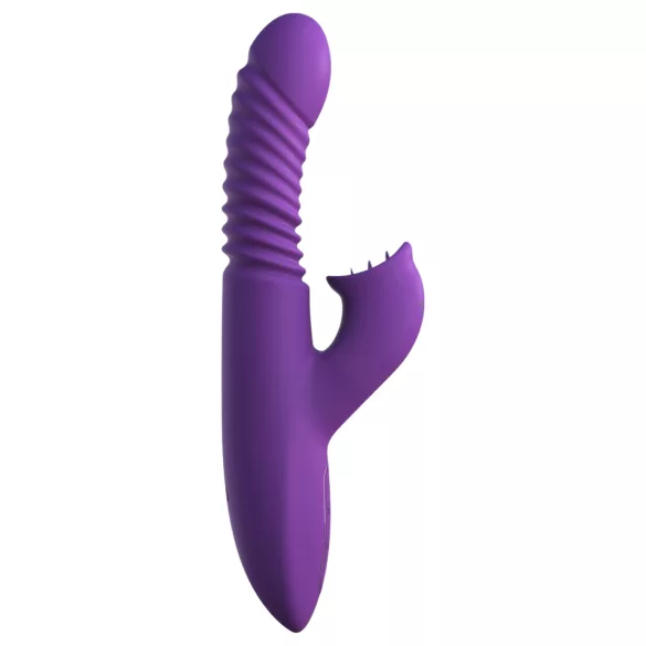 Fantasy For Her - 3-in-1 Stoßvibrator mit Heizfunktion (lila)