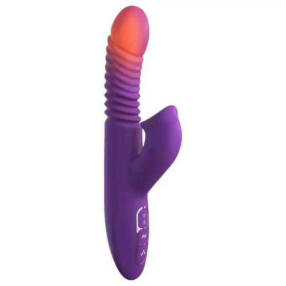 Fantasy For Her - 3-in-1 Stoßvibrator mit Heizfunktion (lila)