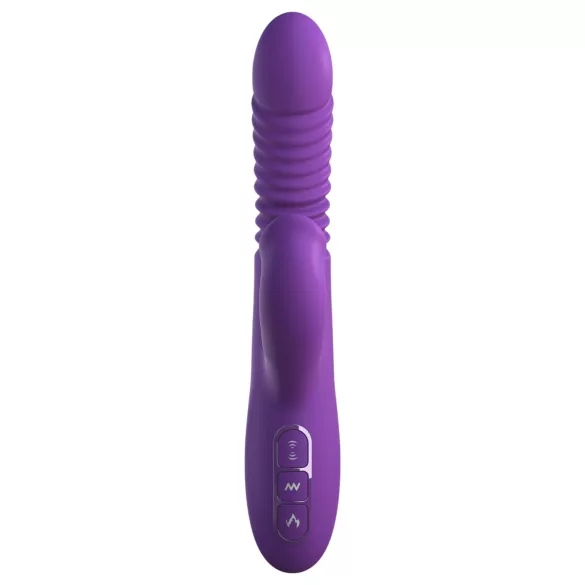 Fantasy For Her - 3-in-1 Stoßvibrator mit Heizfunktion (lila)