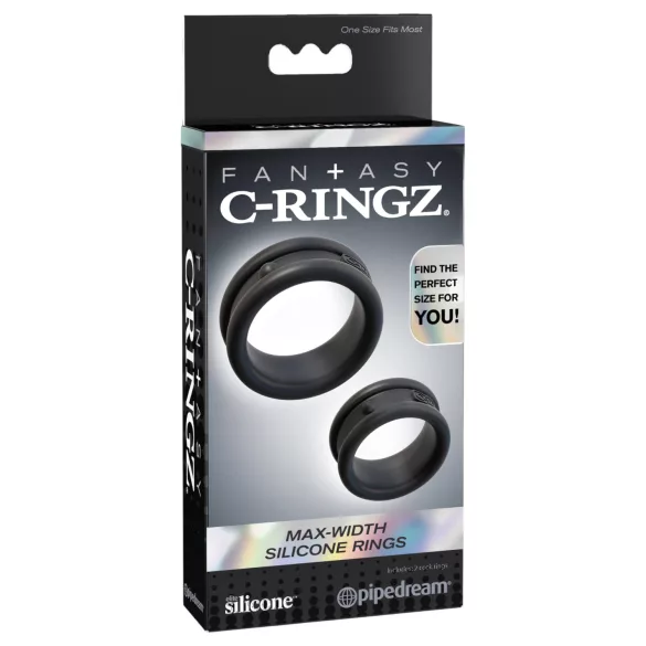 Pipedream - Fantasy C-Ringz - Penis- und Hodenring (schwarz)